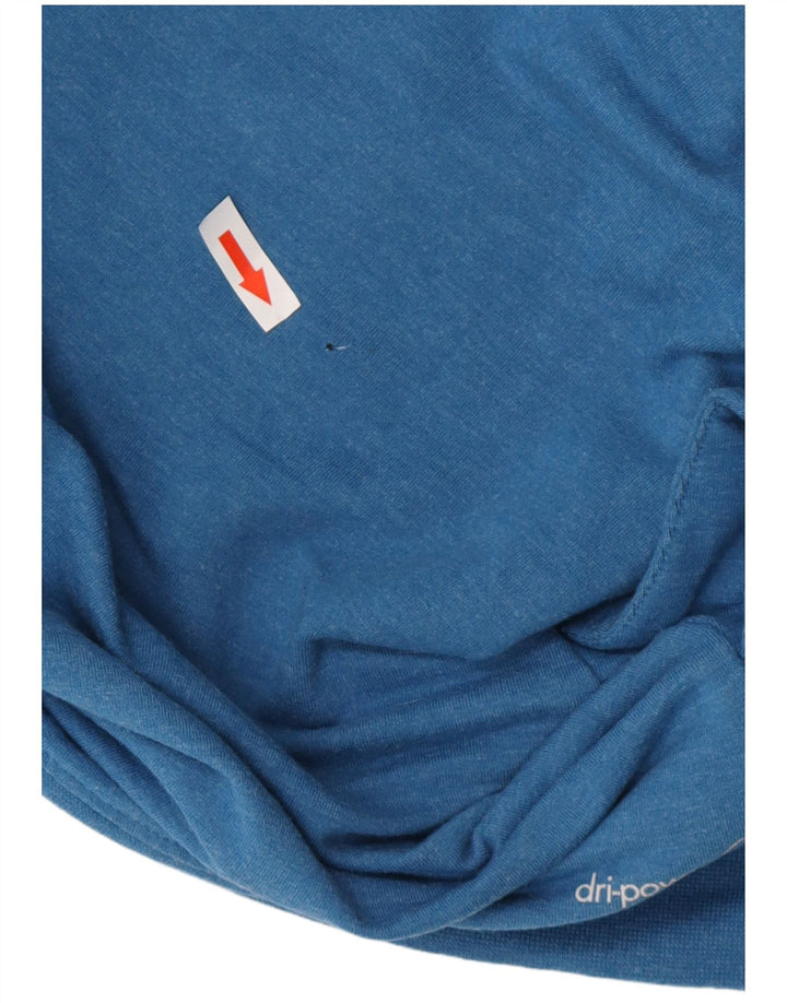 RUSSELL ATHLETIC Jersey con capucha Dri-Power para hombre, poliéster azul pequeño