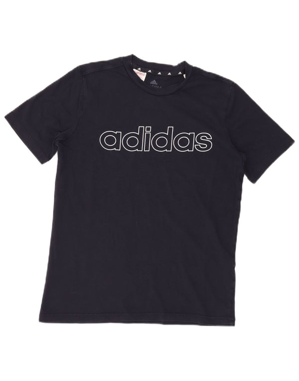 ADIDAS Camiseta Niño Graphic Top 13-14 Años Azul Marino Algodón