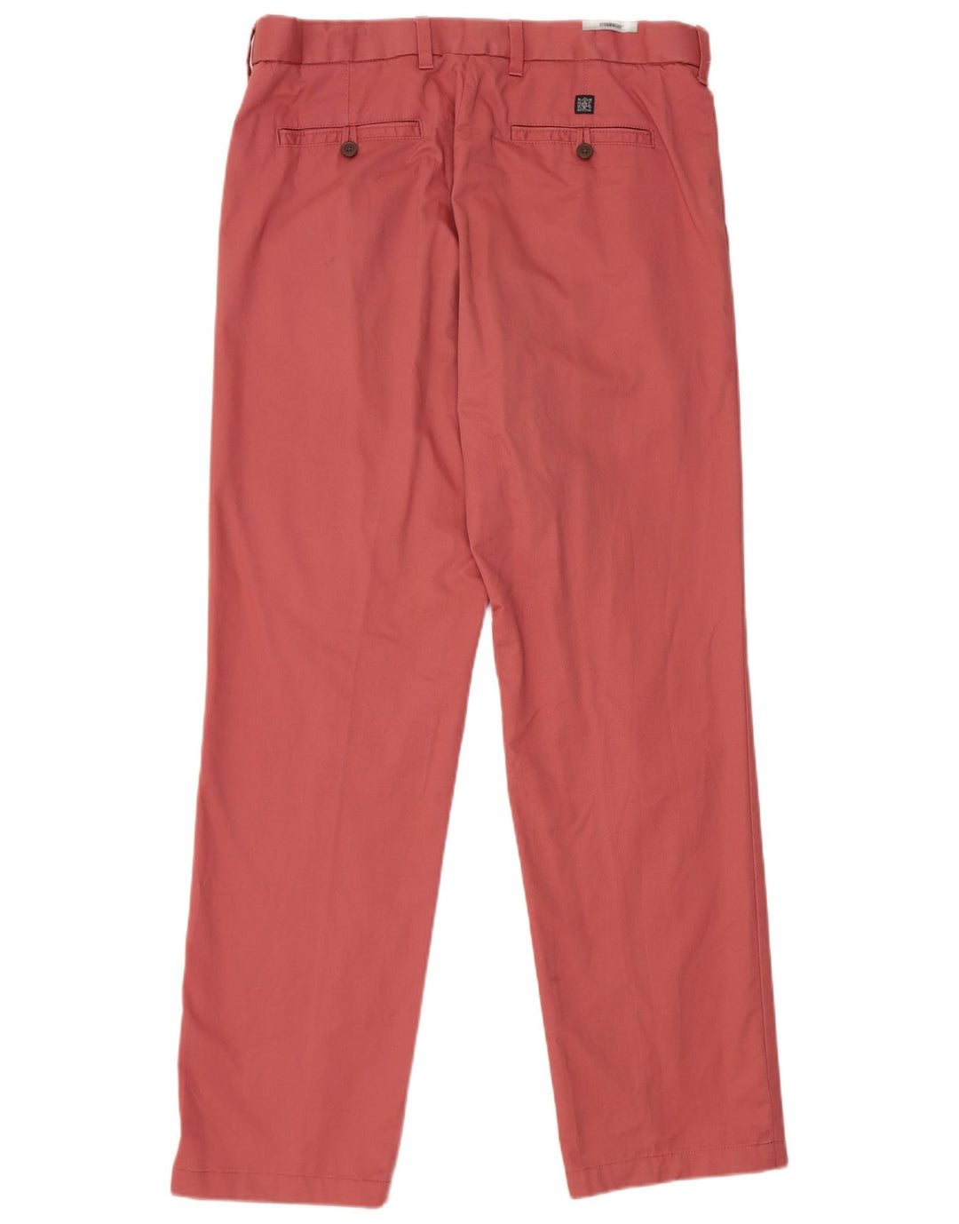 Marks & Spencer Pantalones chinos de corte regular para hombre W34 L31 Algodón rojo