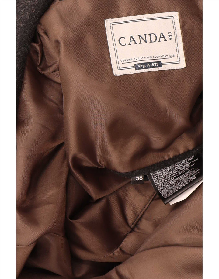 C&A Chaqueta tipo blazer Canda de 2 botones para hombre EU 58 4XL Lana gris