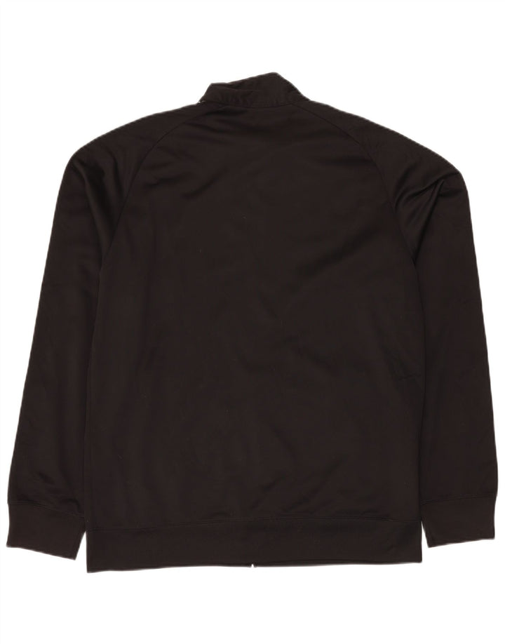 CHAMPION Chaqueta superior de chándal gráfico para hombre XL Poliéster negro