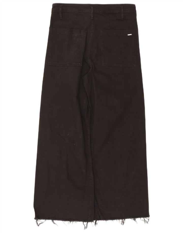 Massimo Dutti Pantalón Casual Mujer EU 40 Medium W30 L27 Negro Algodón