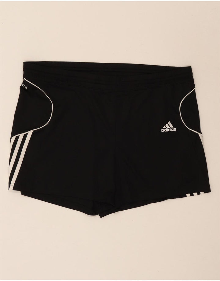 ADIDAS Mujer Climacool Sport Shorts UK 12/14 Mediano Negro