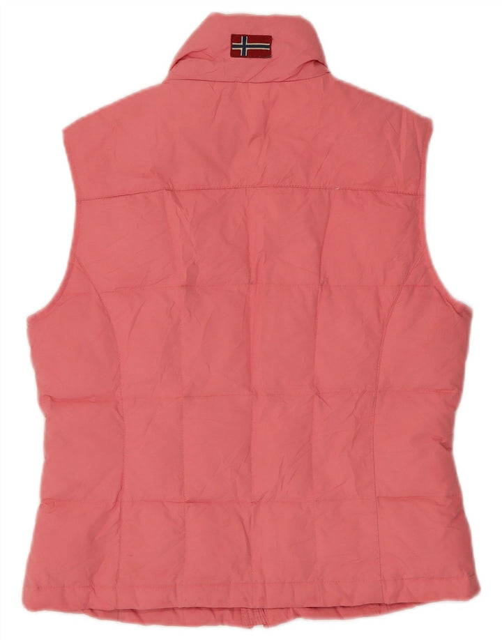 Napapijri Chaleco acolchado para mujer UK 42 Medium Pink
