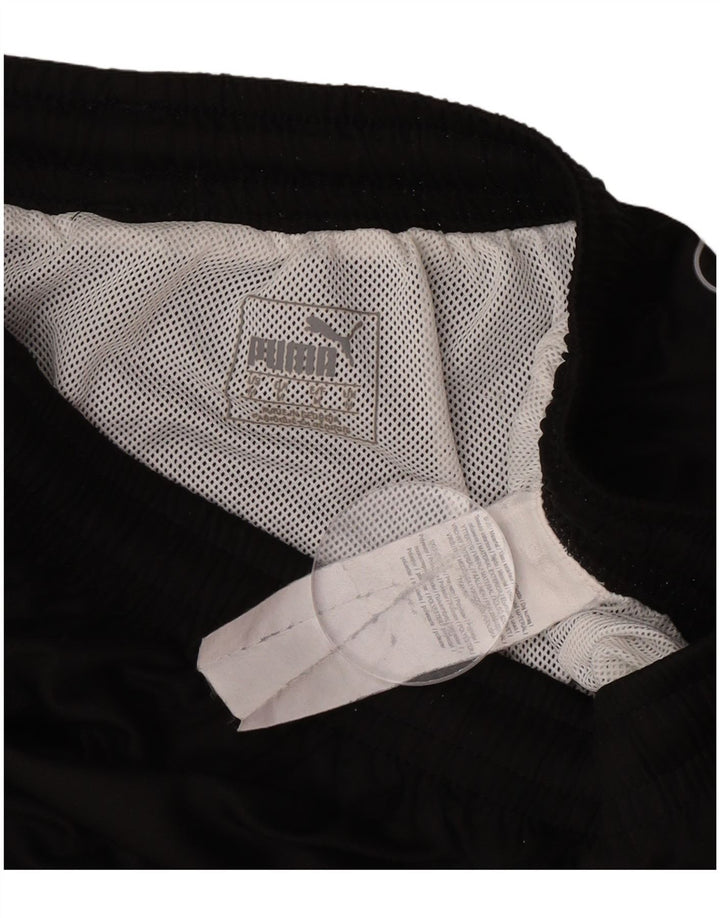 Pantalones cortos deportivos Puma para hombre poliéster negro mediano
