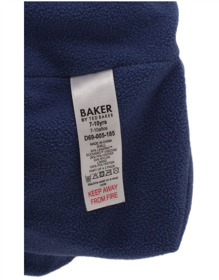 Ted Baker Gorro de punto para niños 9-10 años Viscosa azul