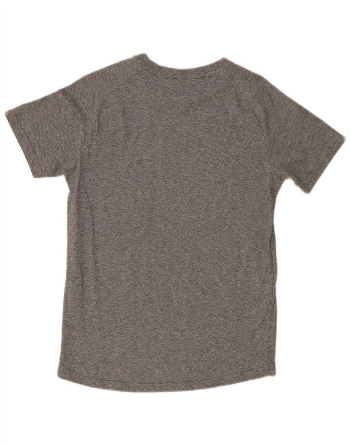 Puma Camiseta gráfica para hombre Top gris medio moteado