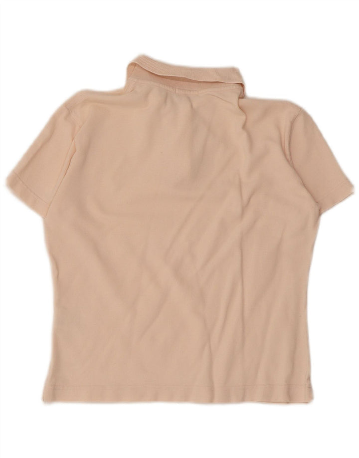 Fred Perry Polo para mujer UK 12 Algodón rosa medio