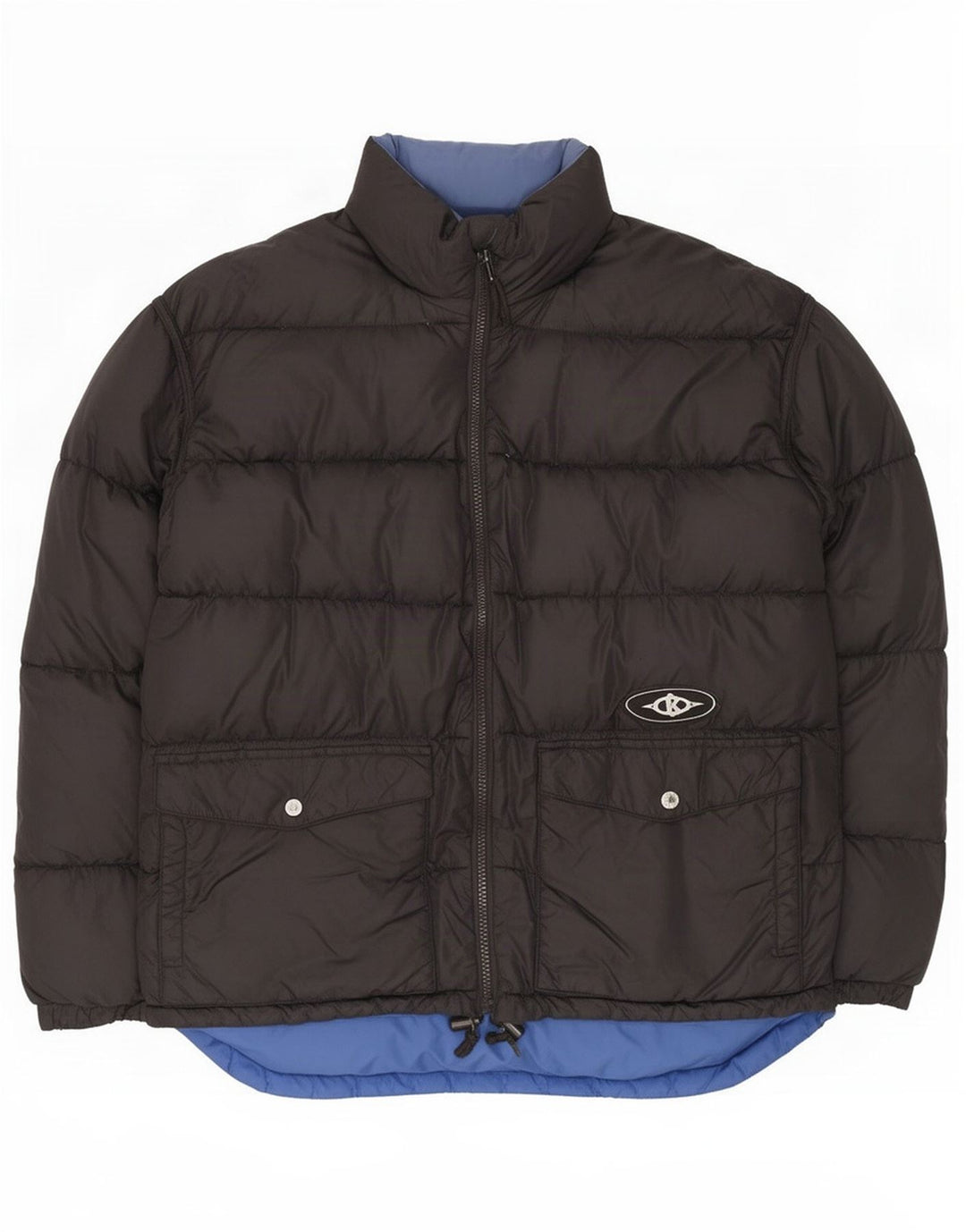 Killer Loop Chaqueta Acolchada Reversible Con Gráfico Para Hombre UK 38 Medium Black
