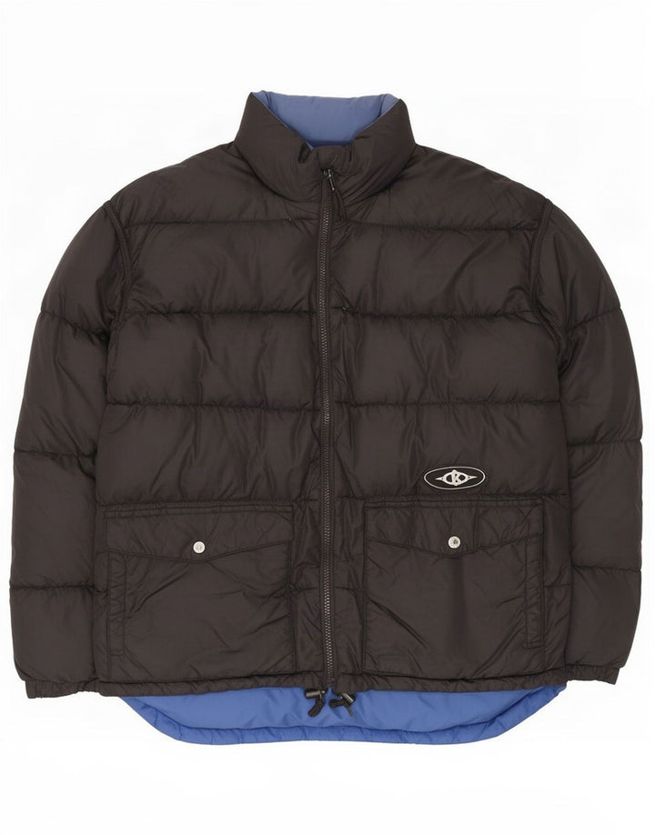 Killer Loop Chaqueta Acolchada Reversible Con Gráfico Para Hombre UK 38 Medium Black