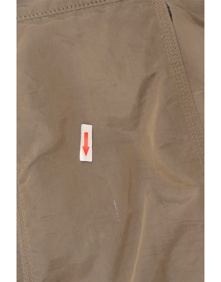 PEUTEREY Abrigo acolchado con capucha para mujer IT 48 XL Poliamida caqui