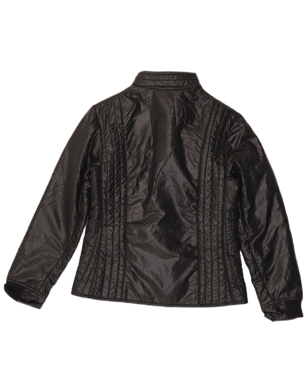 Chaqueta acolchada vintage para mujer IT 48 XL Negro
