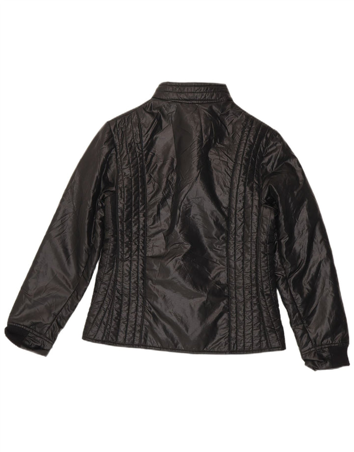 Chaqueta acolchada vintage para mujer IT 48 XL Negro