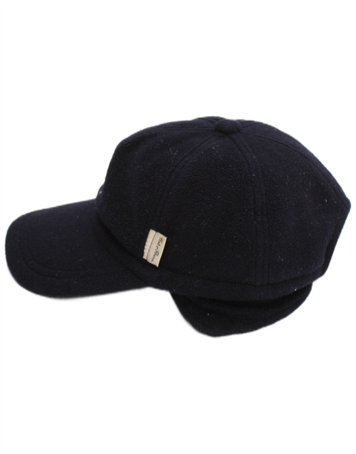 Conte of Florence Gorra de béisbol de forro polar con orejeras para hombre, tamaño mediano, poliéster negro
