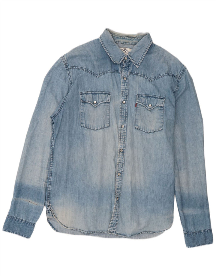 Camisa Levi's Hombre Denim XL Algodón Azul