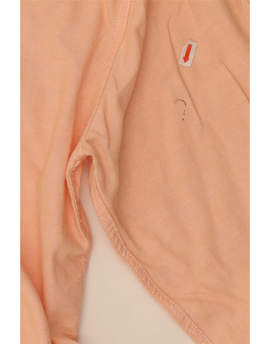 Camisa Rifle Hombre Small Naranja Algodón