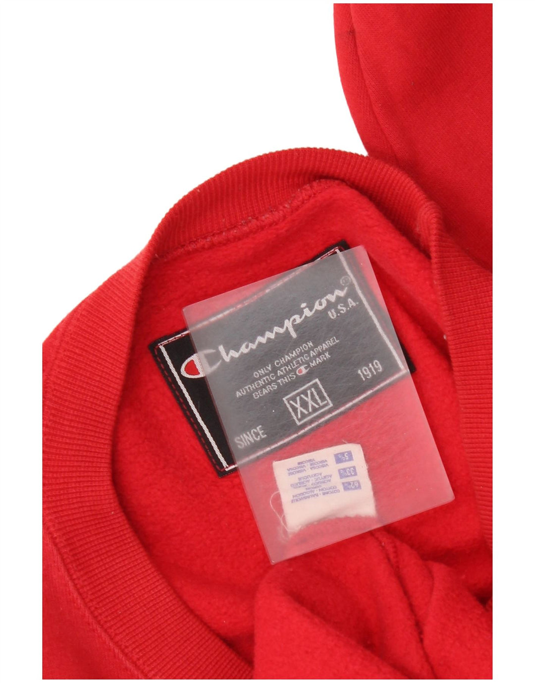 Champion Sudadera Gráfica para Hombre Jumper 2XL Algodón Rojo