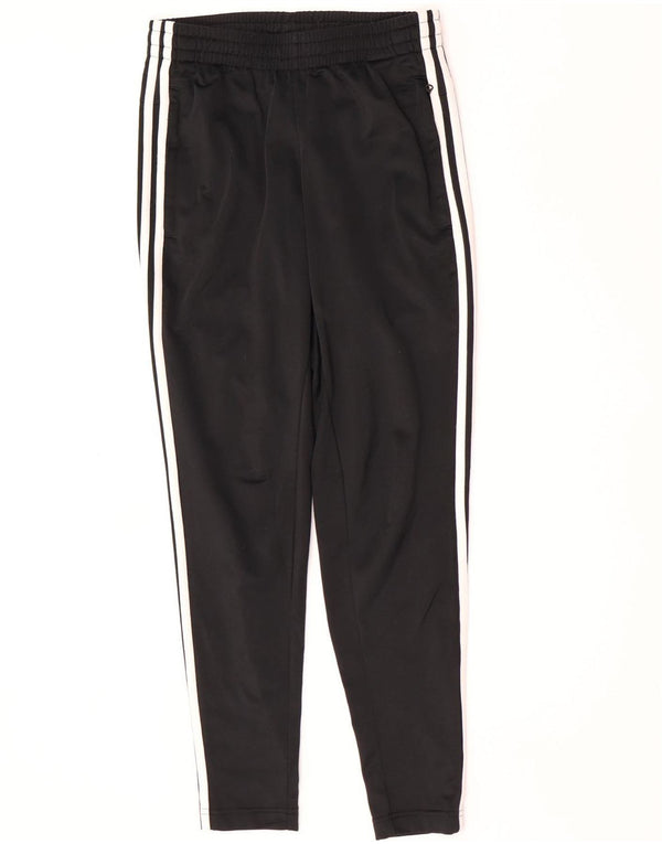 Adidas Pantalones de chándal para mujer UK 4/6 XS Negro Poliéster