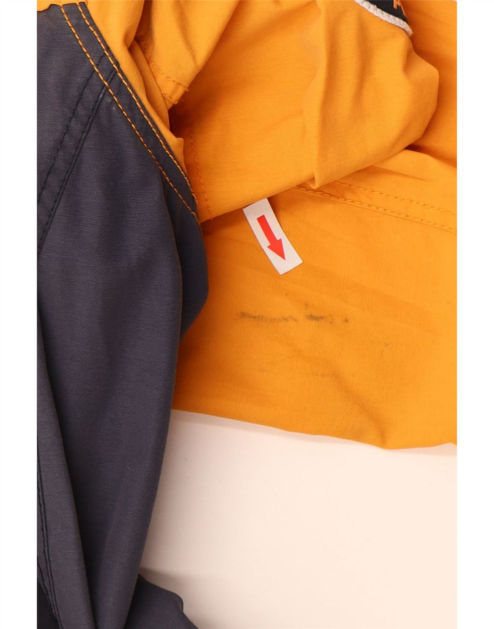 Superdry Chaqueta cortavientos estampada para hombre, talla 40, color naranja grande