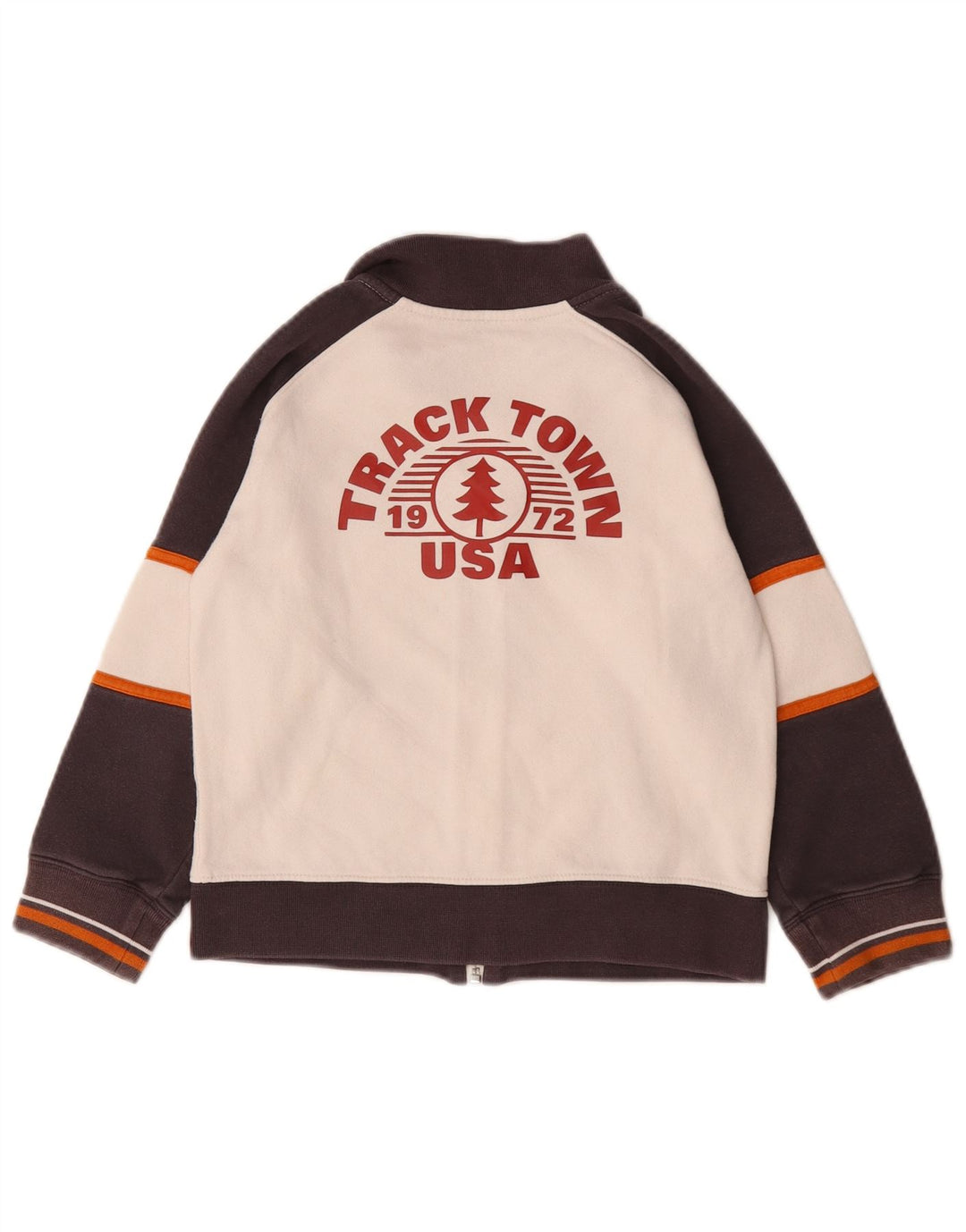 Nike - Chaqueta de chándal con gráfico para niños de 6 a 7 años, color blanco, talla grande