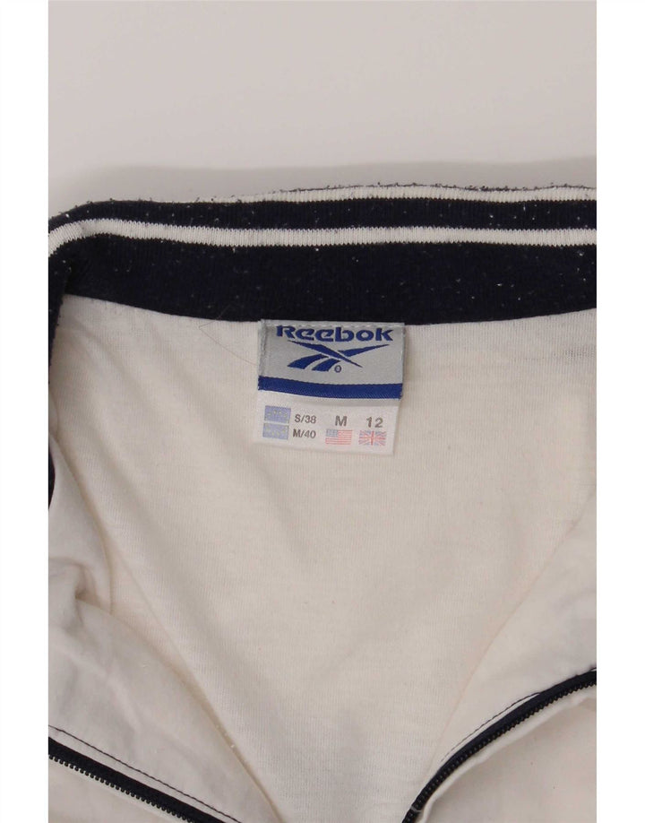 Reebok Chaqueta de chándal para mujer UK 40 Medium Azul marino Colorblock