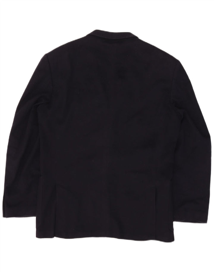 Brooksfield Chaqueta tipo blazer de 2 botones para hombre UK 38 Azul marino mediano