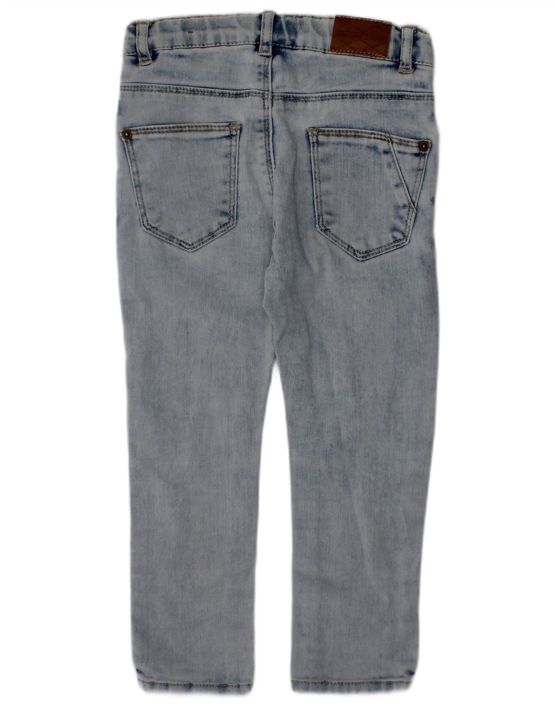 Zara Vaqueros Slim para Niños 2-3 Años W20 L13 Algodón Azul