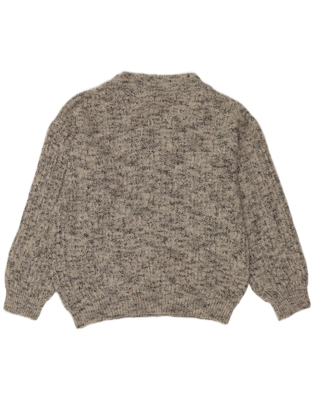 C&A Hombre Nuevo Jersey Fast con Cuello En V Jersey Acrílico Moteado Gris Medio