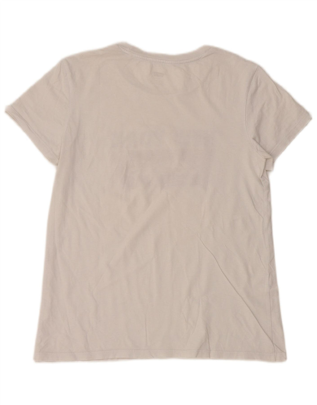 LEVI'S Camiseta gráfica New York para mujer Top UK 10 Small White