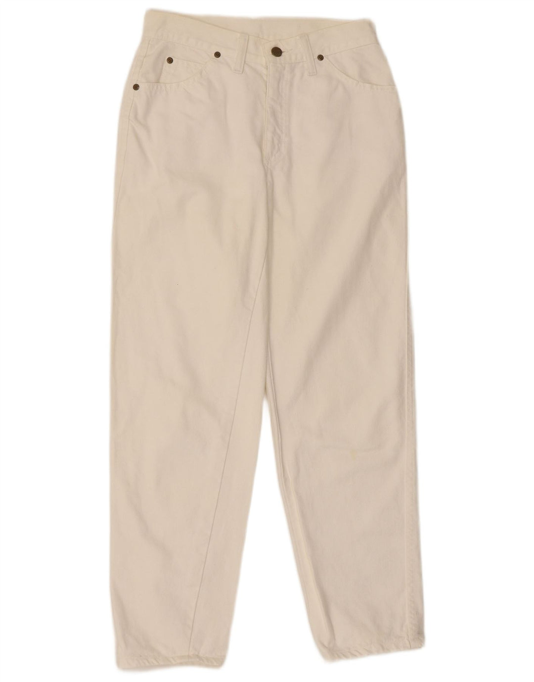 LEE Vaqueros cónicos para hombre W29 L27 Algodón blanco