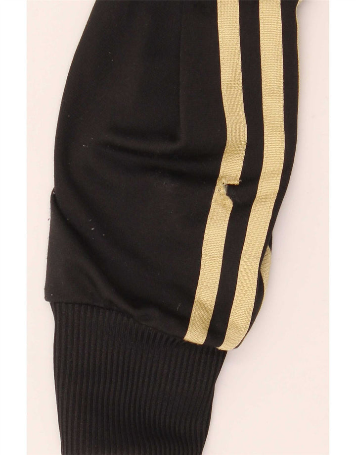 Adidas Chaqueta superior de chándal gráfico para mujer EU 40 Mediano Negro Poliéster