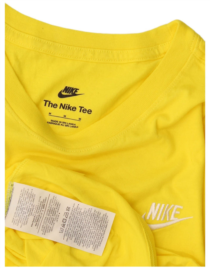Camiseta Nike Hombre Top Medium Amarillo Algodón