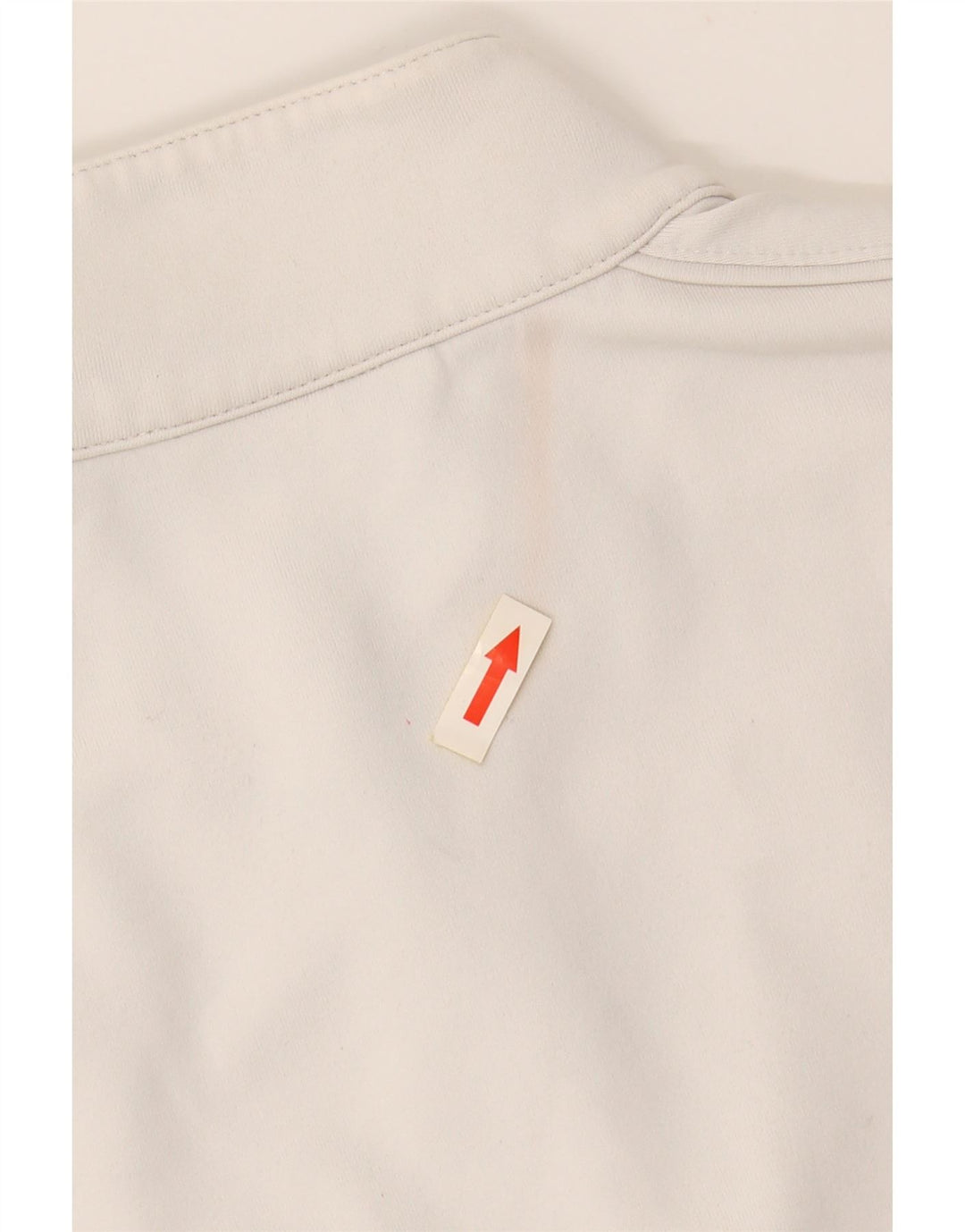 ASICS Chaqueta de chándal para mujer, talla 40, talla grande, poliamida blanca