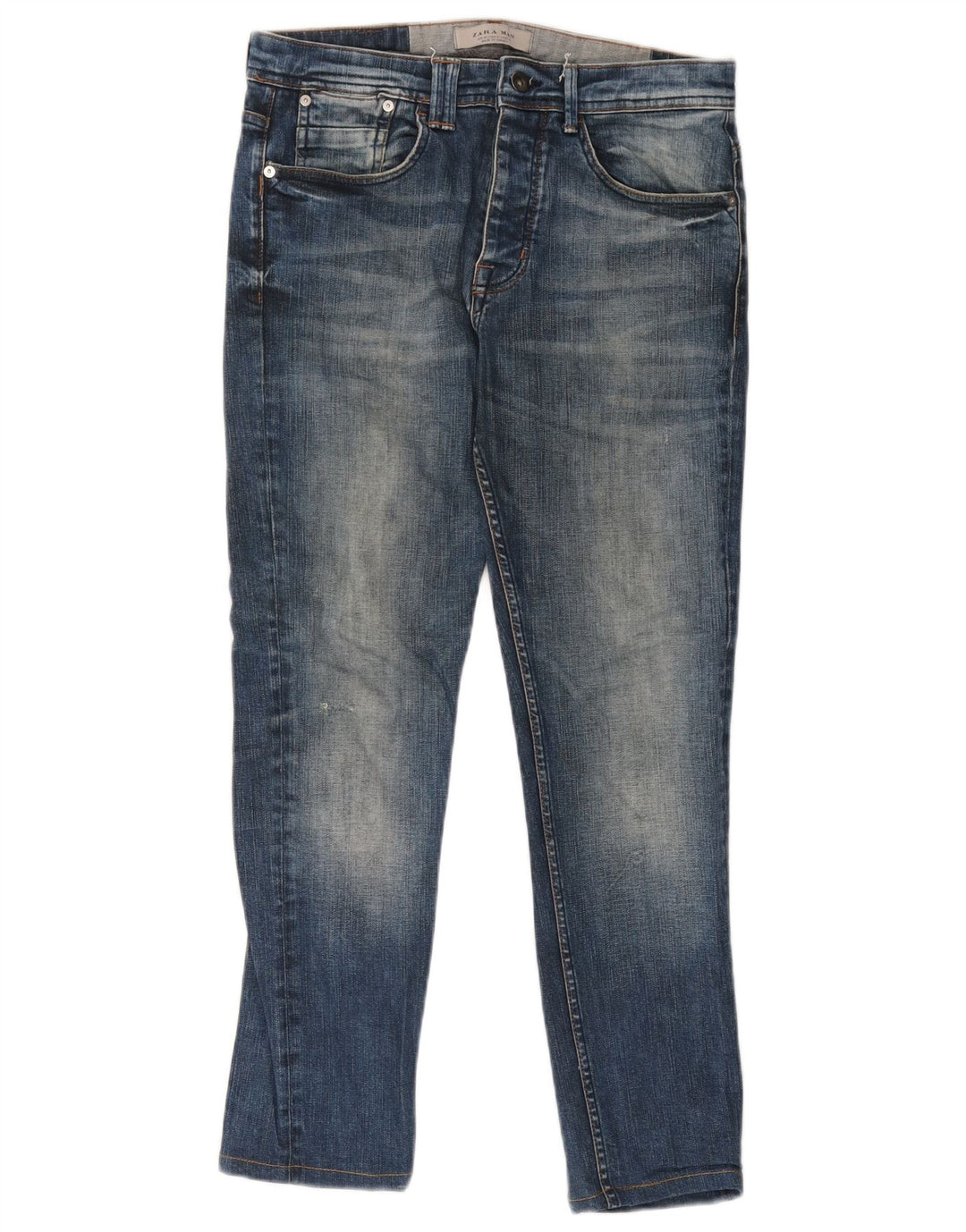 Zara Vaqueros pitillo para hombre EU 40 Medium W31 L27 Azul
