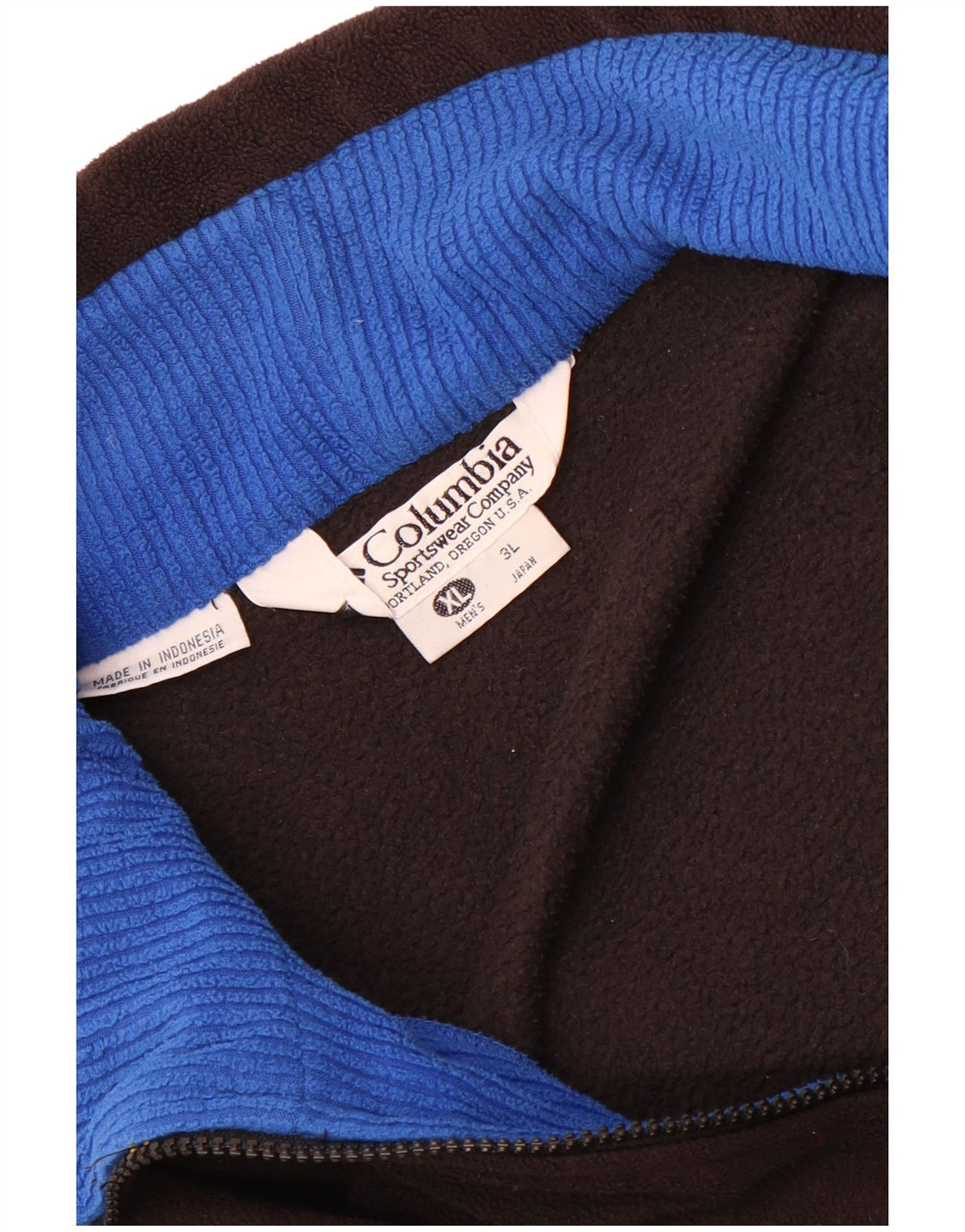 Columbia Chaqueta Polar Hombre UK 42 XL Negro