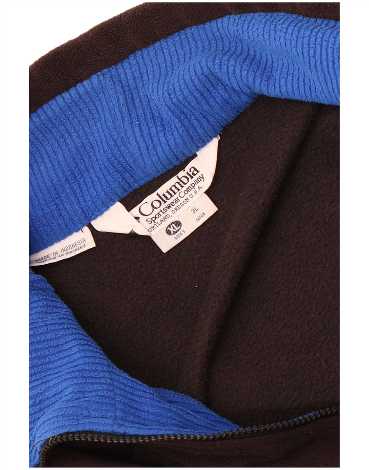 Columbia Chaqueta Polar Hombre UK 42 XL Negro