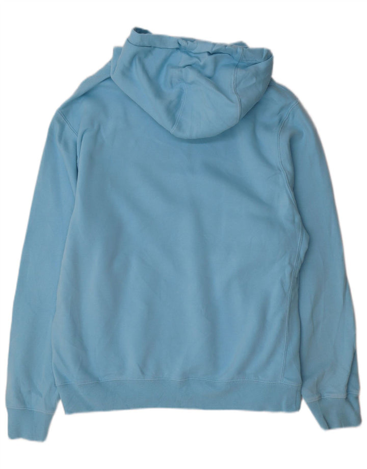 NIKE Hombre Sudadera con Capucha Jumper Azul Medio Algodón