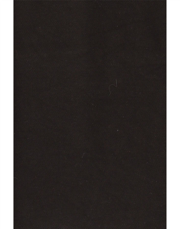 Lyle & Scott Polo para hombre de algodón negro mediano