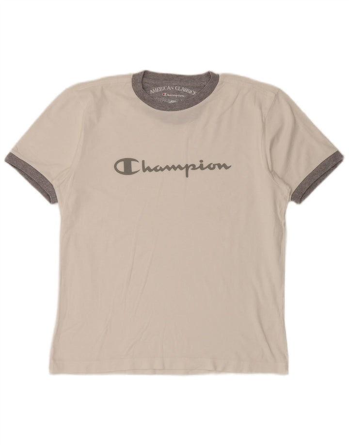 Champion Camiseta Gráfica para Hombre Top Medium White