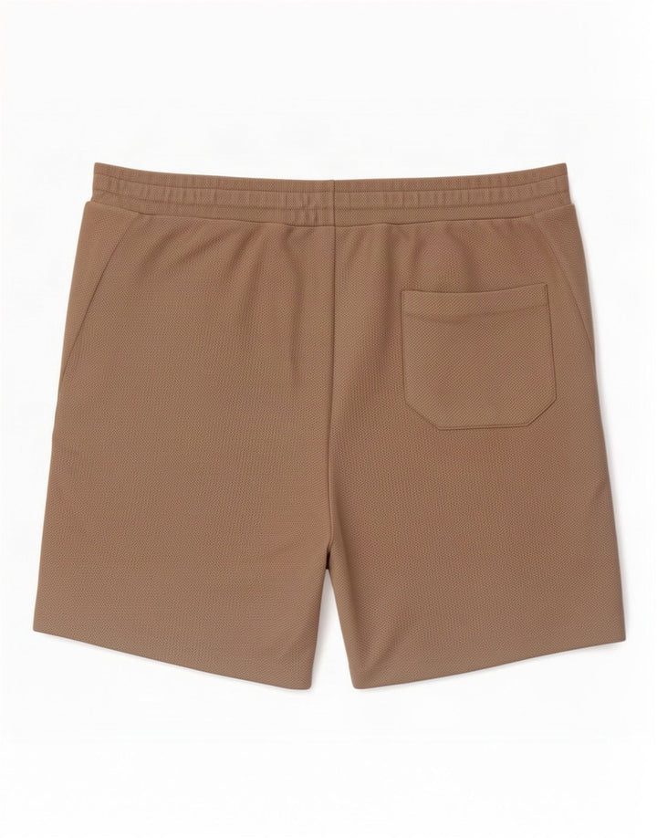 Zara Hombre Shorts Deportivos Grande Beige