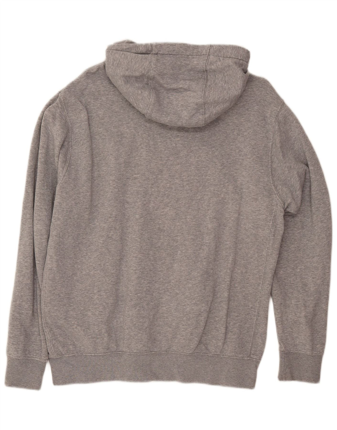 Nike Hombre Sudadera Con Capucha Gráfica Jersey De Algodón Gris Medio