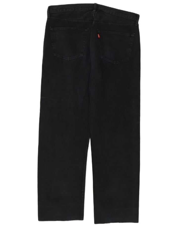Levi's Vaqueros Rectos Para Hombre W38 L31 Algodón Negro