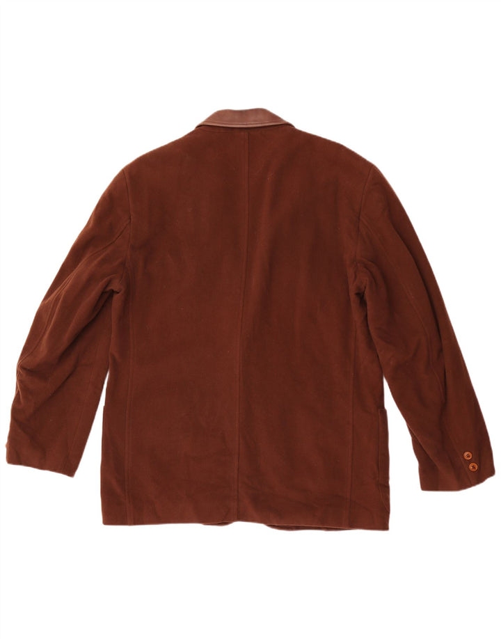 Marlboro Classics Chaqueta tipo blazer de 2 botones para hombre EU 48 Lana marrón medio