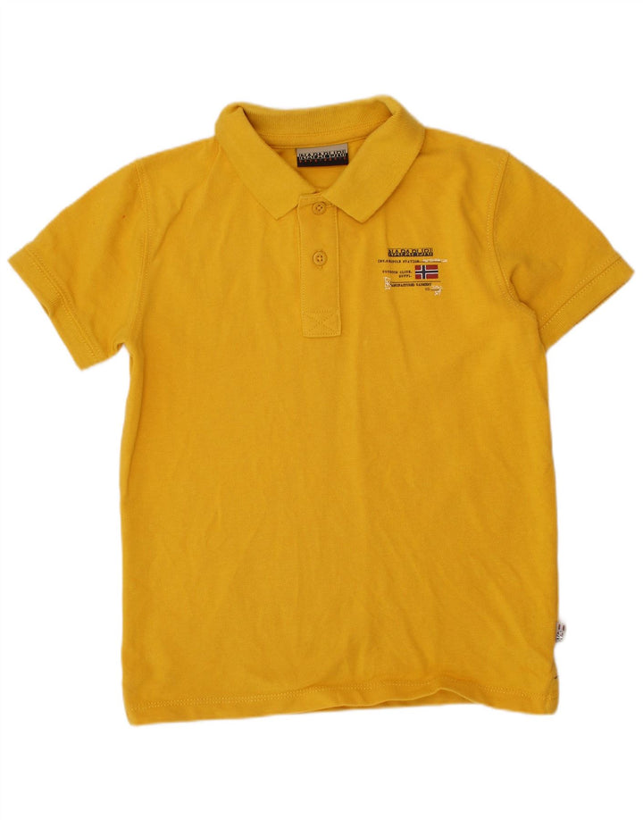 NAPAPIJRI Polo Niño 5-6 Años Amarillo