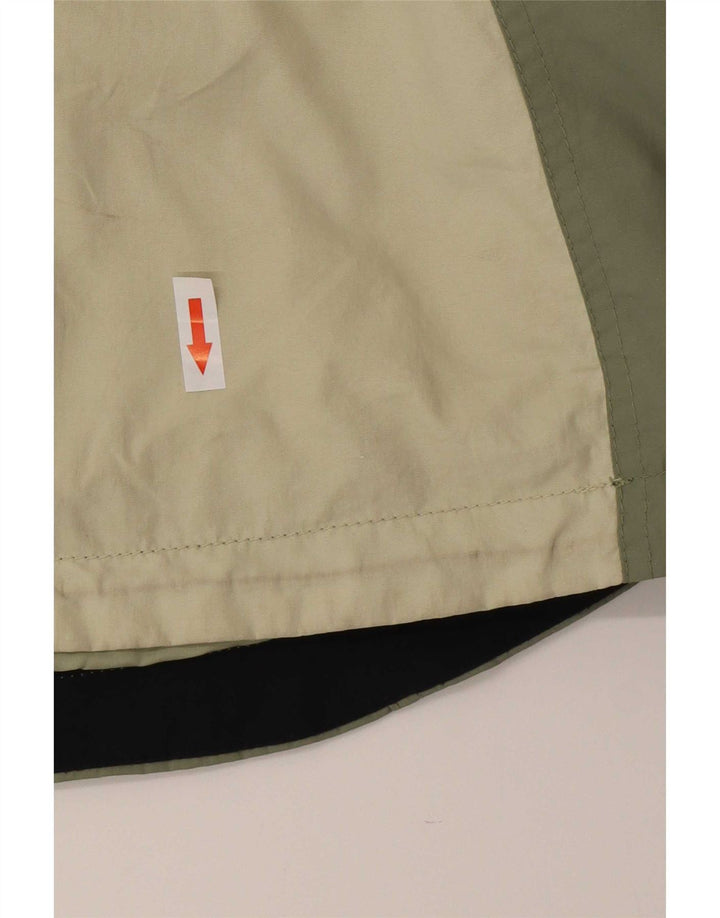 Columbia Chaqueta impermeable intercambiable para mujer, talla 40, color verde grande