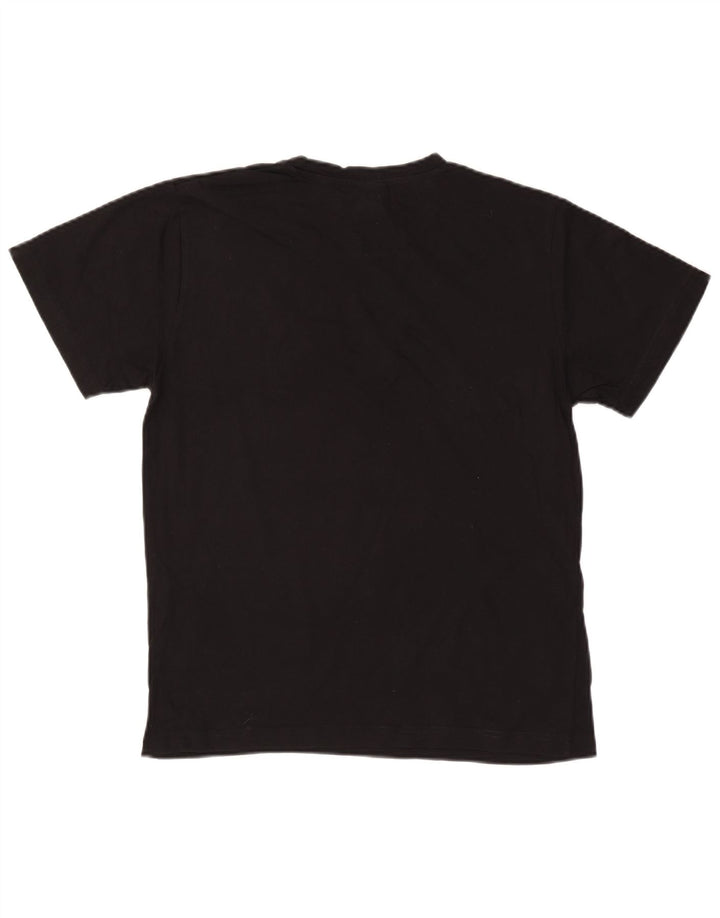 LOTTO Camiseta Hombre Top Medium Negro Algodón