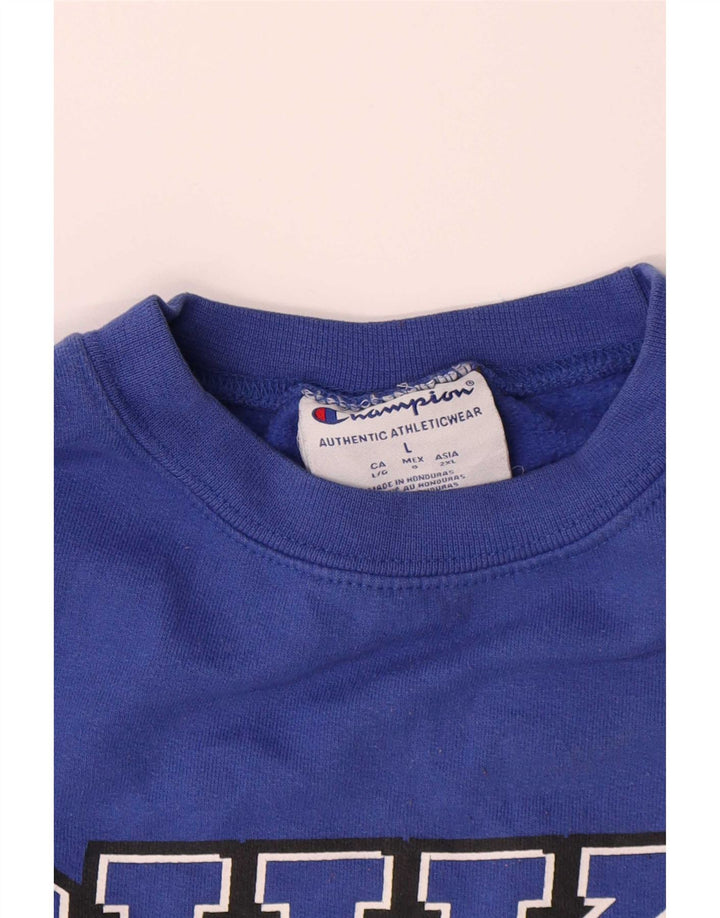 Champion Duke Blue Devils - Sudadera con gráfico de baloncesto para hombre, talla grande