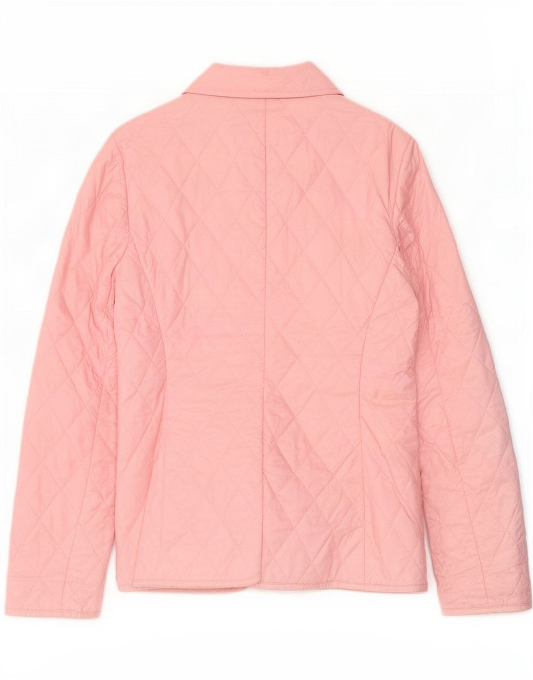 Marks & Spencer Chaqueta acolchada para mujer UK 10 Small Pink Poliéster