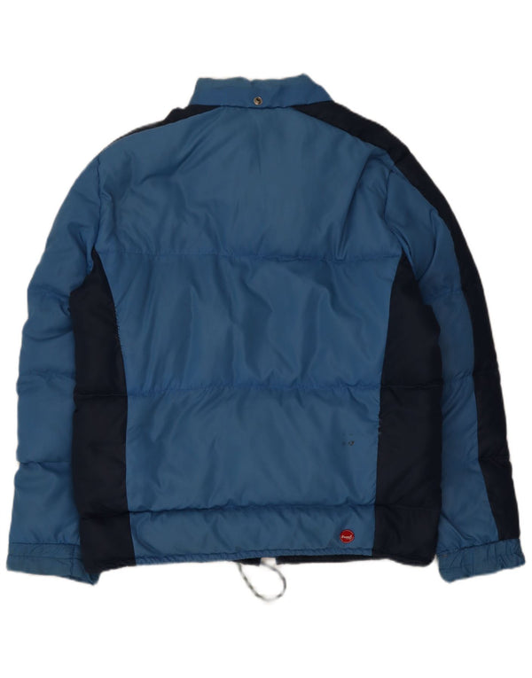 Brunik Chaqueta acolchada para hombre UK 40 Large Azul Colorblock