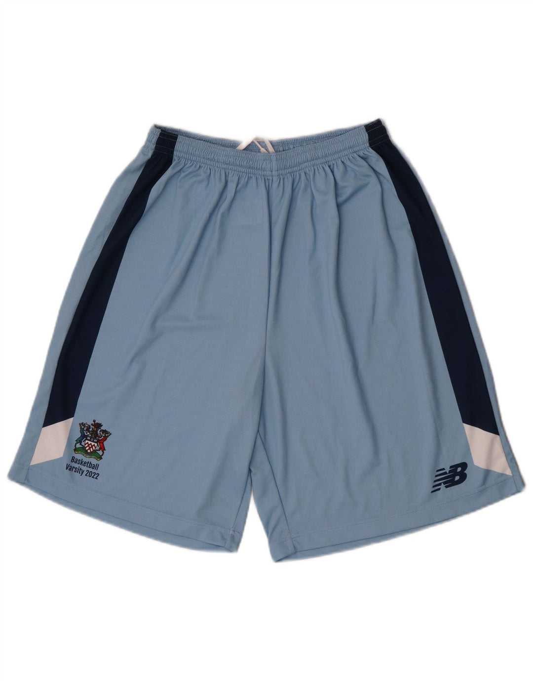 New Balance Shorts deportivos para hombre Small Blue Colourblock Poliéster